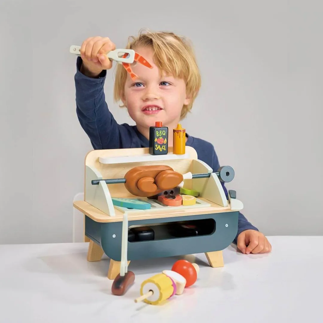 Tender Leaf Wooden Toys|4 Years < Wooden Barbeque Play Set