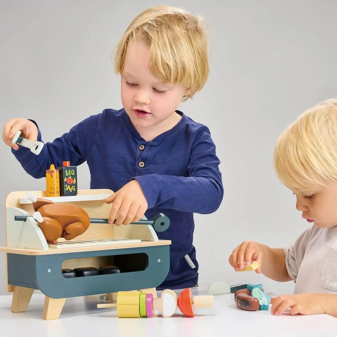 Tender Leaf Wooden Toys|4 Years < Wooden Barbeque Play Set
