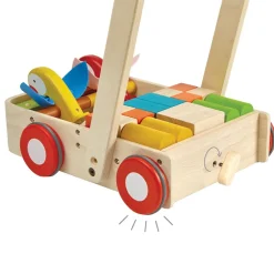 PlanToys USA 12-24 Months|Baby Walkers & Pull Toys < Wooden Bird Walker Wagon