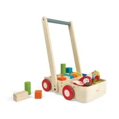 PlanToys USA 12-24 Months|Baby Walkers & Pull Toys < Wooden Bird Walker Wagon