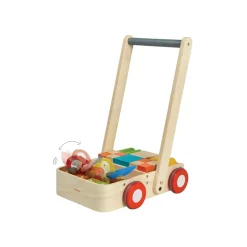 PlanToys USA 12-24 Months|Baby Walkers & Pull Toys < Wooden Bird Walker Wagon