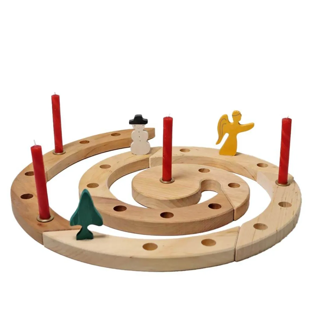 Grimm's Spiel u0026 Holz Wooden Toys|Handmade Toys < Wooden Birthday / Advent Spiral