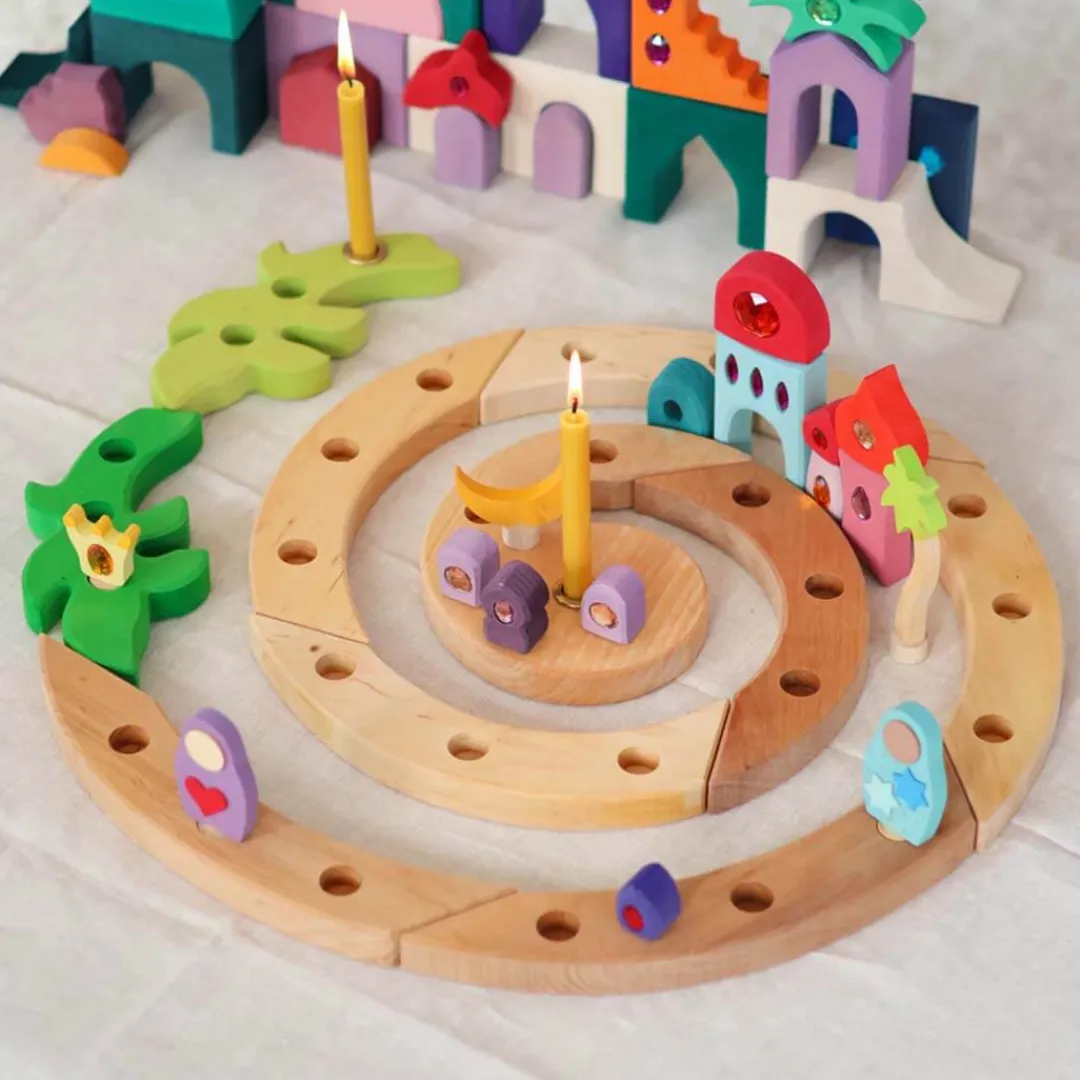 Grimm's Spiel u0026 Holz Wooden Toys|Handmade Toys < Wooden Birthday / Advent Spiral