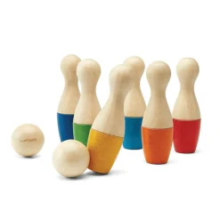 PlanToys Outdoor Toys|Wooden Toys < Wooden Bowling Set