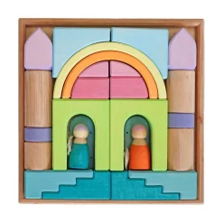 Grimm's Spiel u0026 Holz Wooden Toys|4 Years < Wooden Building World Cloud Play Set
