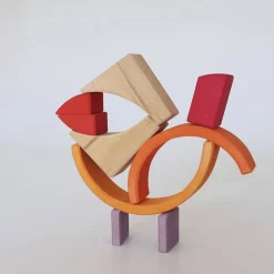 Grimm's Spiel u0026 Holz Wooden Toys|4 Years < Wooden Building World Desert Sand Set