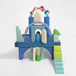 Grimm's Spiel u0026 Holz Wooden Toys|4 Years < Wooden Building World Polar Light Set