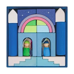 Grimm's Spiel u0026 Holz Wooden Toys|4 Years < Wooden Building World Polar Light Set