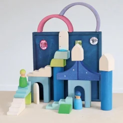 Grimm's Spiel u0026 Holz Wooden Toys|4 Years < Wooden Building World Polar Light Set