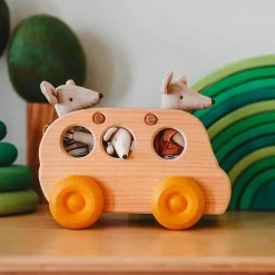 Grimm's Spiel u0026 Holz 4 Years|3 Years < Wooden Bus