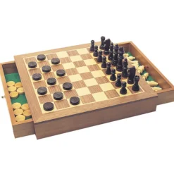 House of Marbles Wooden Toys|Games < Wooden Chess and Checkers Set