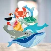 Tender Leaf Wooden Toys|4 Years < Wooden Coastal Animal Figures and Display Case