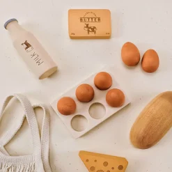 Sabo Wooden Toys|4 Years < Wooden Country Play Food Set