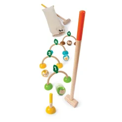 PlanToys USA Outdoor Toys|Wooden Toys < Wooden Croquet Set