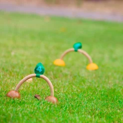 PlanToys USA Outdoor Toys|Wooden Toys < Wooden Croquet Set