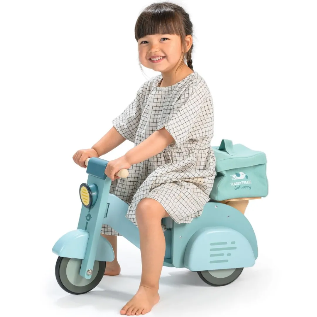 Tender Leaf Riding & Climbing Toys|2 Years < Wooden Delivery Scooter