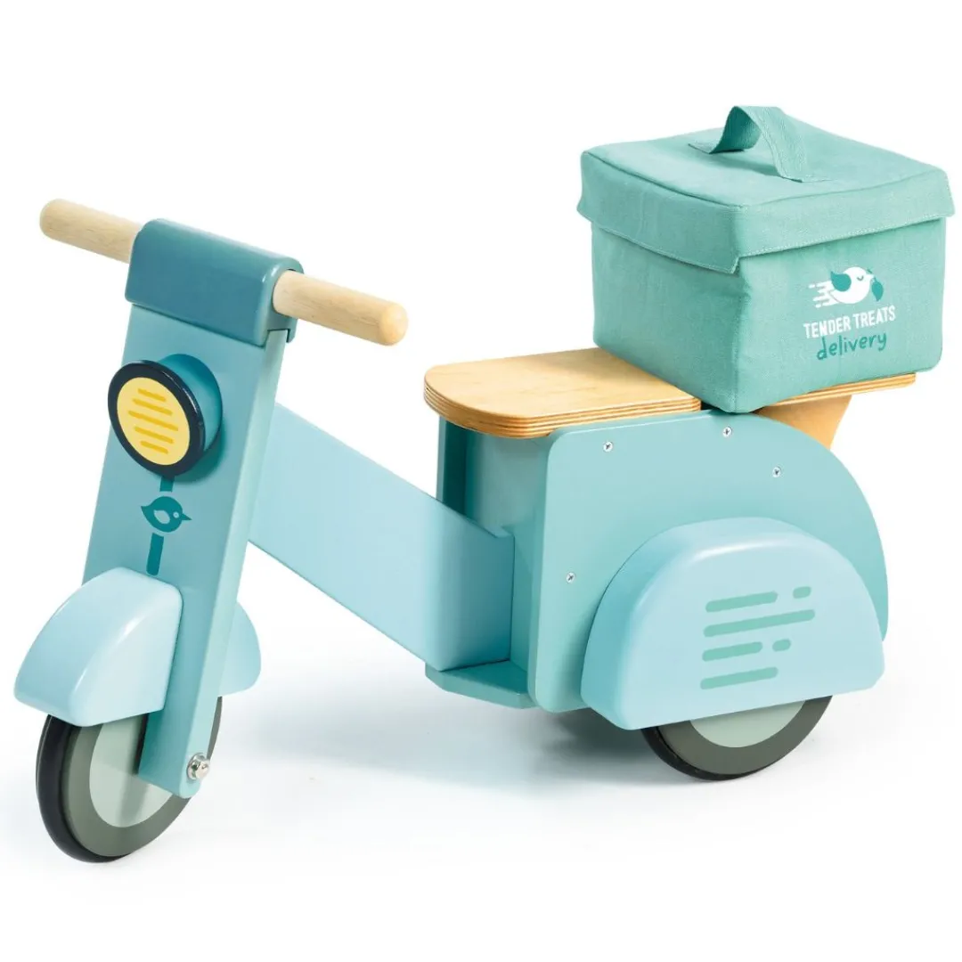 Tender Leaf Riding & Climbing Toys|2 Years < Wooden Delivery Scooter