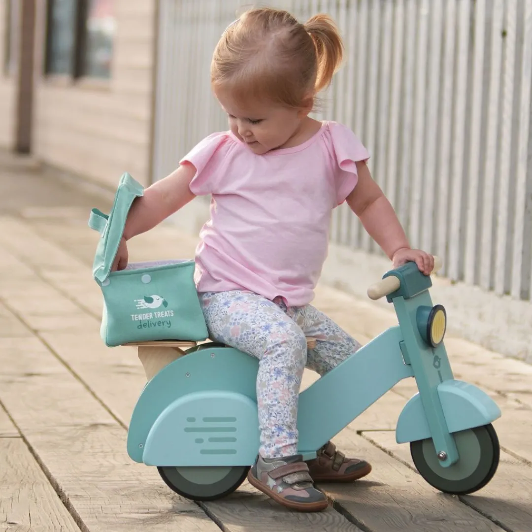 Tender Leaf Riding & Climbing Toys|2 Years < Wooden Delivery Scooter
