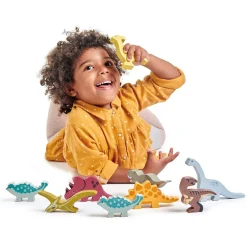 Tender Leaf Wooden Toys|4 Years < Wooden Dinosaur Figures and Display Case