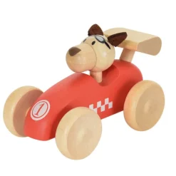 Egmont Wooden Toys|4 Years < Wooden Dog Race Car