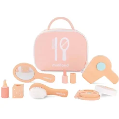 Miniland Dolls|4 Years < Wooden Doll Beauty Set