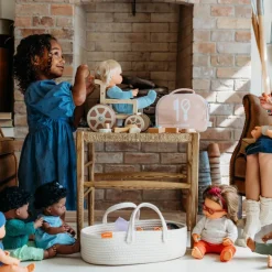 Miniland Dolls|4 Years < Wooden Doll Beauty Set
