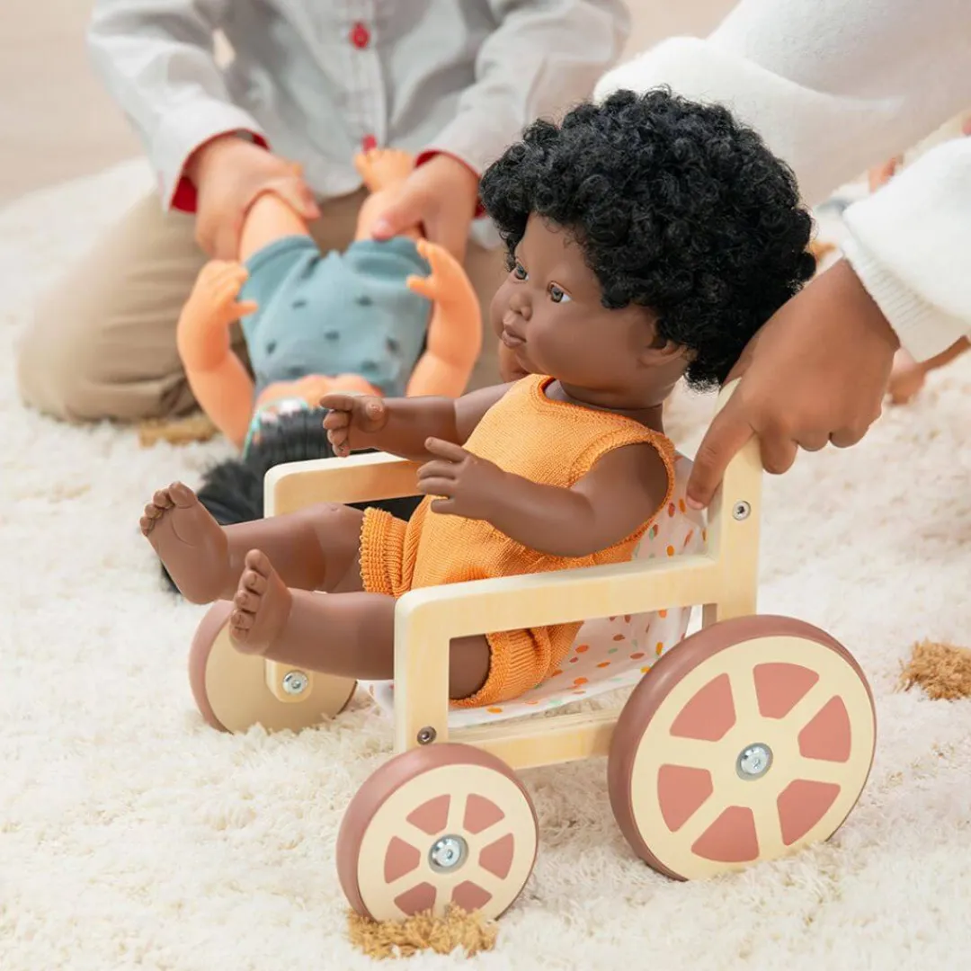 Miniland Dolls|4 Years < Wooden Doll Wheelchair