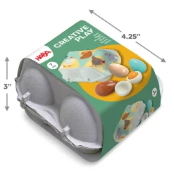 HABA Wooden Toys|4 Years < Wooden Eggs Play Food Set