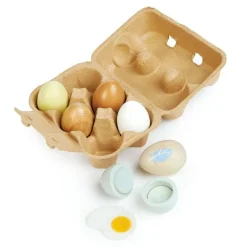 Tender Leaf Toys Wooden Toys|4 Years < Wooden Eggs, Set of 6