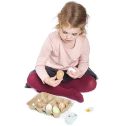 Tender Leaf Toys Wooden Toys|4 Years < Wooden Eggs, Set of 6