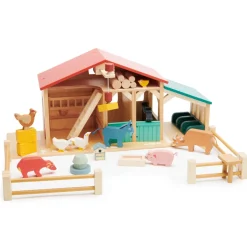 Tender Leaf Wooden Toys|4 Years < Wooden Farm Set