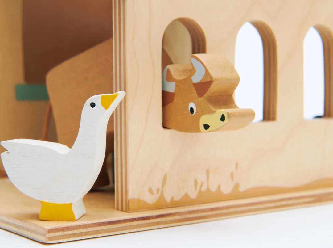 Tender Leaf Wooden Toys|4 Years < Wooden Farm Set
