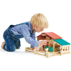 Tender Leaf Wooden Toys|4 Years < Wooden Farm Set