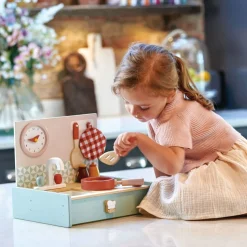 Tender Leaf Wooden Toys|4 Years < Wooden Fold-Away Mini Kitchenette