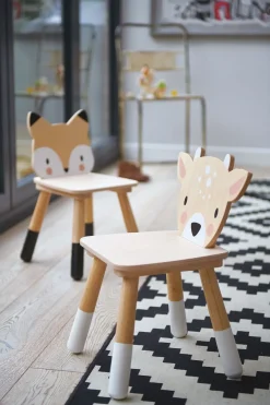 Tender Leaf Wooden Toys|4 Years < Wooden Forest Fox Chair