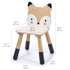 Tender Leaf Wooden Toys|4 Years < Wooden Forest Fox Chair