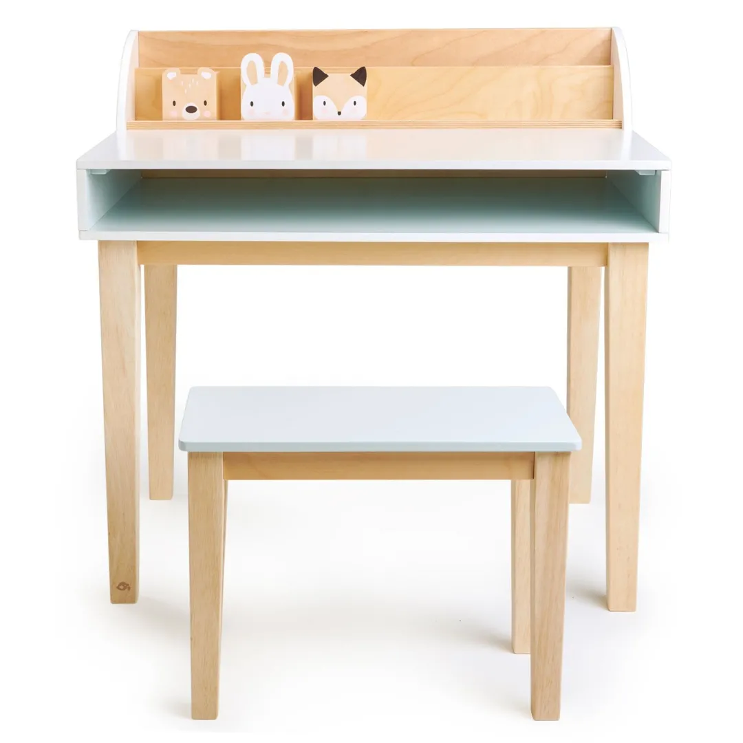 Tender Leaf Wooden Toys|4 Years < Wooden Forest Friends Desk and Chair