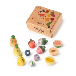 Grapat Wooden Toys|4 Years < Wooden Fruit Play Set