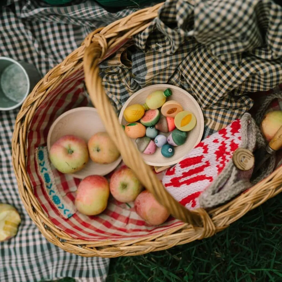 Grapat Wooden Toys|4 Years < Wooden Fruit Play Set