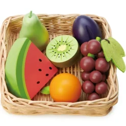 Tender Leaf Toys Wooden Toys|4 Years < Wooden Fruity Basket