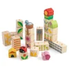 Tender Leaf Toys 12-24 Months|Wooden Toys < Wooden Garden Blocks Set