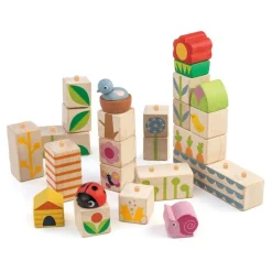 Tender Leaf Toys 12-24 Months|Wooden Toys < Wooden Garden Blocks Set