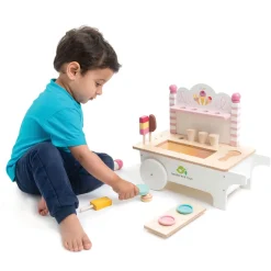 Tender Leaf Wooden Toys|4 Years < Wooden Ice Cream Cart Play Set