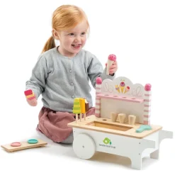 Tender Leaf Wooden Toys|4 Years < Wooden Ice Cream Cart Play Set