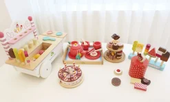 Tender Leaf Wooden Toys|4 Years < Wooden Ice Cream Cart Play Set