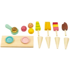 Tender Leaf Wooden Toys|4 Years < Wooden Ice Cream Cart Play Set