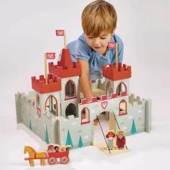 Mentari Dollhouses|Wooden Toys < Wooden King's Castle Playset