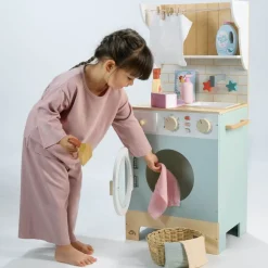 Tender Leaf Wooden Toys|4 Years < Wooden Laundrette Playset