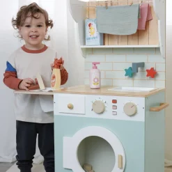 Tender Leaf Wooden Toys|4 Years < Wooden Laundrette Playset
