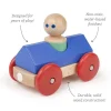 Tegu 12-24 Months|2 Years < Wooden Magnetic Racer - Blue